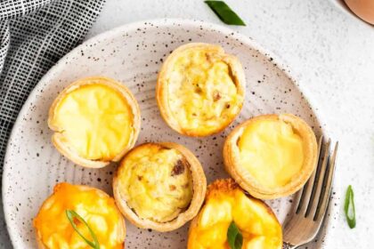 Receta de Mini Quiches (3 Variedades)